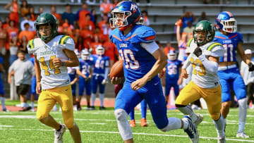 Auburn Mountainview will rely heavily on dual threat quarterback Elijah Baird agains this fall.