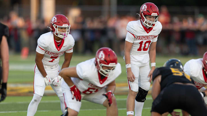 Scenes from Prairie Grove vs. Farmington