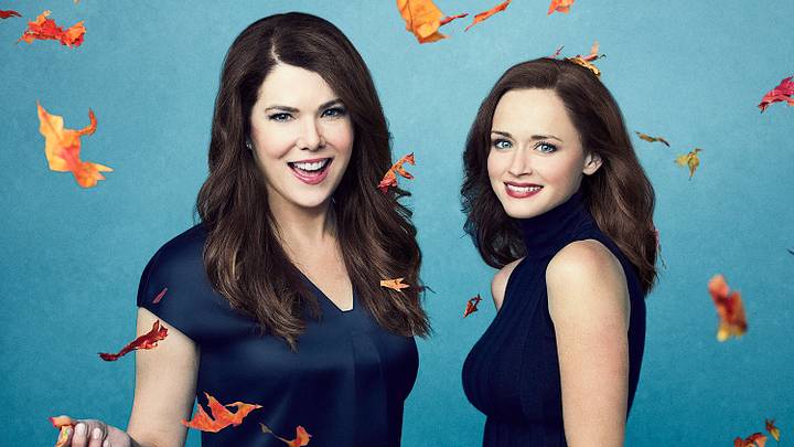 Lauren Graham and Alexis Bledel in Gilmore Girls: A Year in the Life on Netflix