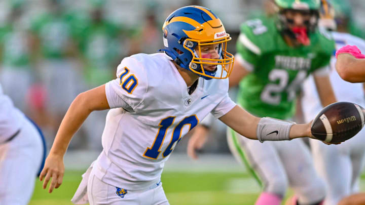 Yorktown vs Greenfield Central from Oct. 3, 2025