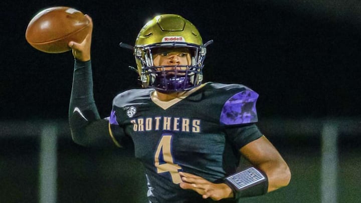 Senior quarterback Archie Jones, pictured here during the 2024 season, and the CBA Albany football have cracked the top 20 in this week's ranking out of New York State.