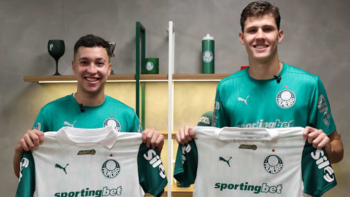Thalys e Benedetti, jogadores do Palmeiras em 2025