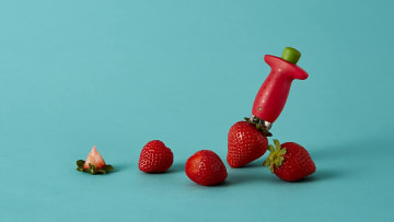 Make your favorite fruit or veggie easier to cut this summer with this strawberry huller. 
