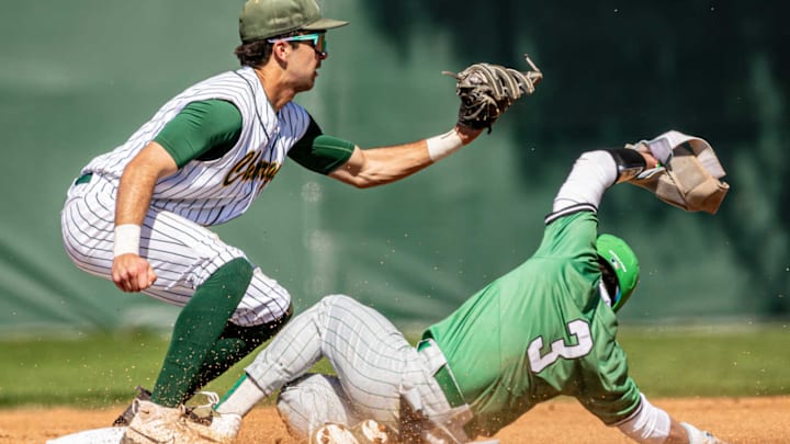 St. Mary's senior infield Alex Escalante (3) leads the Rams into the California (CIF) Northern California semifinals Thursday at De La Salle after a first-round 4-3 win over Valley Christian. 