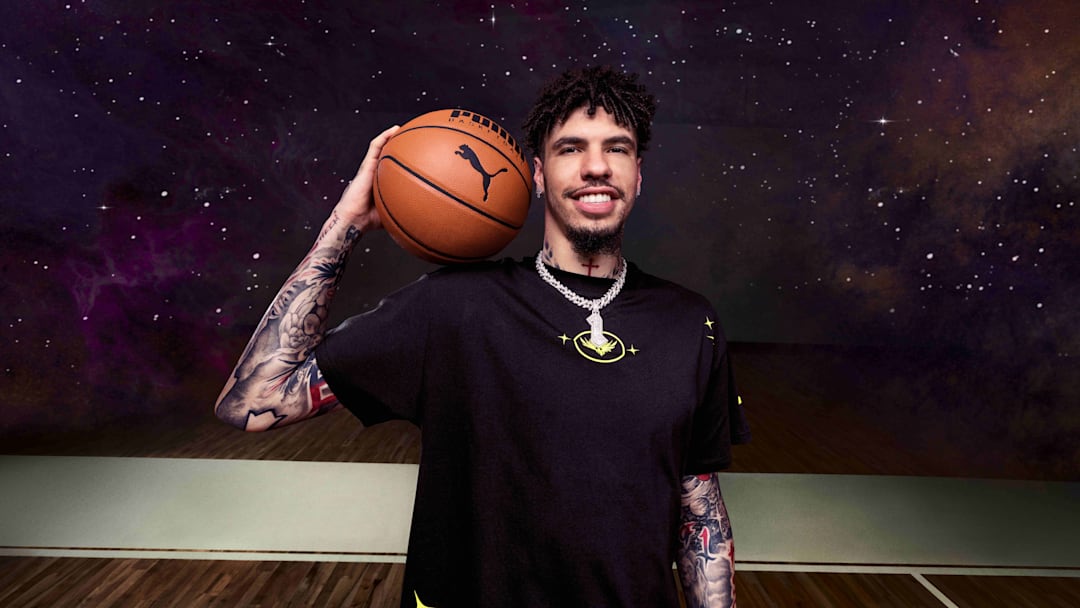 LaMelo Ball debuted two new colorways of the PUMA MB.05.