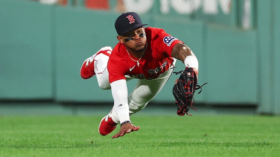 Boston Red Sox center fielder Ceddanne Rafaela