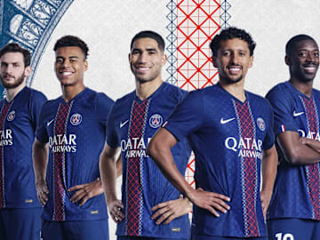 PSG's new home kit.