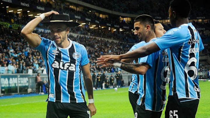 Braithwaite marcou dois gols no primeiro tempo Braithwaite marcou dois gols no primeiro tempo