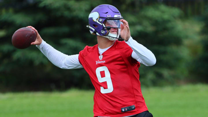 Minnesota Vikings rookie QB J.J. McCarthy