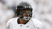 2009.09.26 UCFOOTBALL SPORTS :  The University of Cincinnati quarterback Tony Pike line up against Fresno State in their football game at Nippert Stadium Saturday September 26, 2009. The Enquirer/Jeff Swinger

Ucfootball 18 2009 09 26