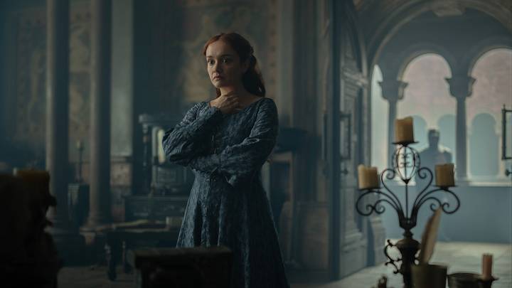 Olivia Cooke (Alicent Hightower) in House of the Dragon season 3 episode 6, "Faceless Men."