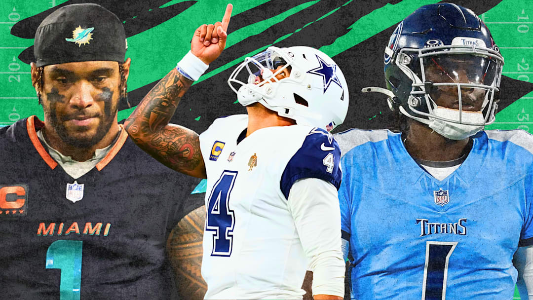 Tua Tagovailoa, Dak Prescott, and Cam Ward Tua Tagovailoa, Dak Prescott, and Cam Ward