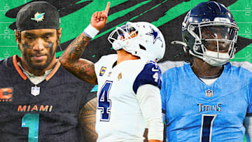 Tua Tagovailoa, Dak Prescott, and Cam Ward