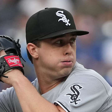 Chicago White Sox pitcher Grant Taylor (31) throws against the Toronto Blue Jays at the Rogers Centre. 
