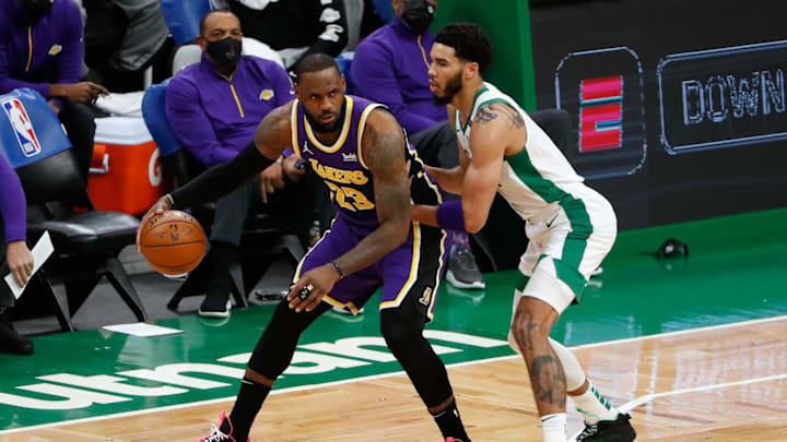 Celtics' Jayson Tatum Doesn't Believe Lakers Should Be Considered Rivals