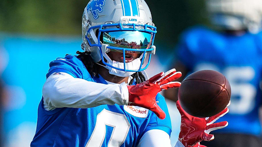 Detroit running back Jahmyr Gibbs is making a strong push to become an All-Pro running back. | Junfu Han / USA TODAY NETWORK via Imagn Images