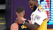 LeBron felicitó a Stephen Curry