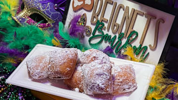 Classic beignets at Universal Orlando Mardi Gras: International Flavors of Carnaval 