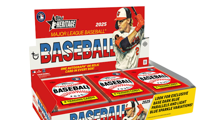 2025 Topps Heritage Baseball 2025 Topps Heritage Baseball