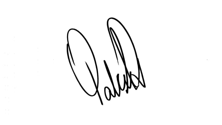 Autografo Patrick pantera negra 