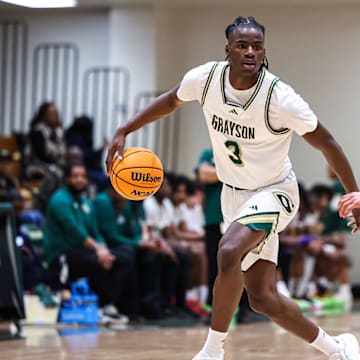 Grayson's Caleb Holt is a first-team all-state pick after averaging better than 18 points per game in 2024-25. Holt, who transferred to Prolific Prep to play his senior year, led Team USA to an easy FIBA U19 World Cup semifinal win on Saturday. 