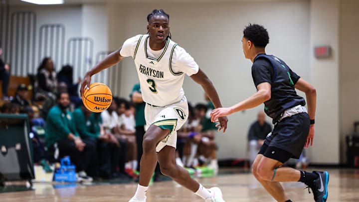 Grayson's Caleb Holt is a first-team all-state pick after averaging better than 18 points per game in 2024-25. Holt, who transferred to Prolific Prep to play his senior year, led Team USA to an easy FIBA U19 World Cup semifinal win on Saturday. 