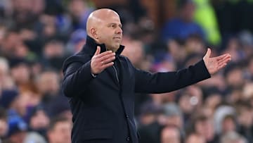 Arne Slot was not impressed by the refereeing during the Merseyside derby