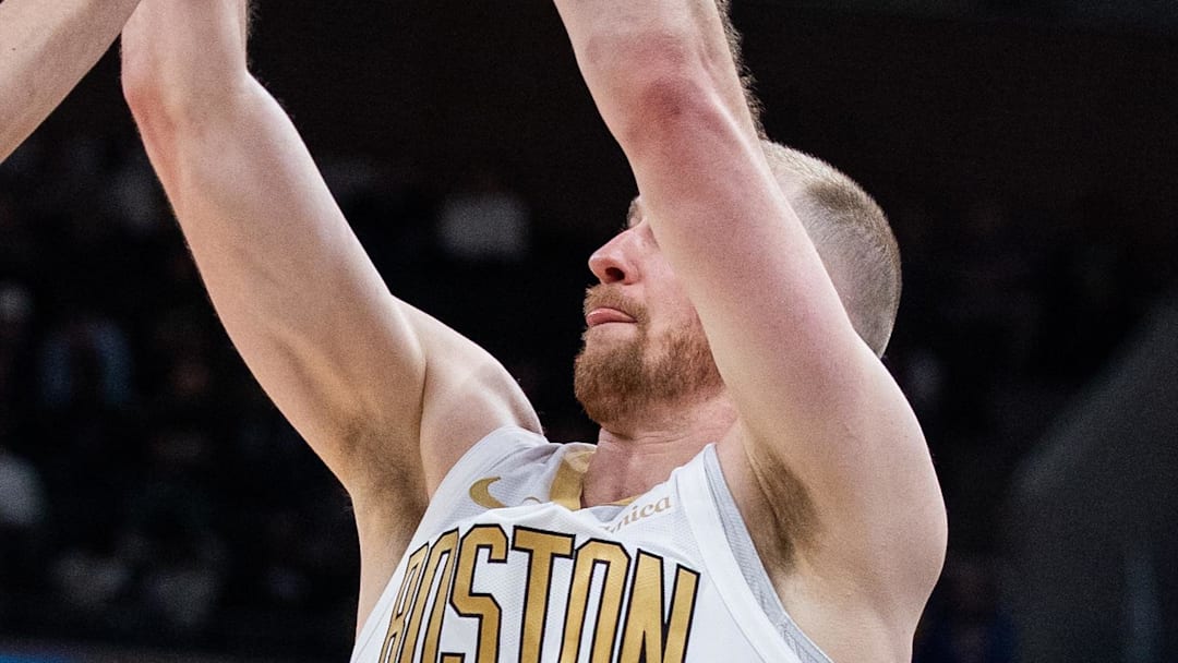 The Boston Celtics should trade Sam Hauser, not Anfernee Simons, at the trade deadline