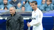 José Mourinho y Cristiano Ronaldo, cuando ambos eran parte del Real Madrid 