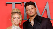 Brittany and Patrick Mahomes