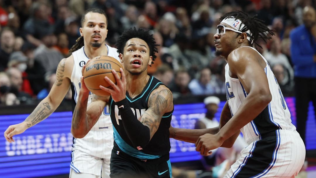 Anfernee Simons has long been tied to the Orlando Magic, but the Portland Trail Blazers moved the Central Florida native to the Boston Celtics for Jrue Holiday, temporarily ending hopes of him landing with his hometown team. Anfernee Simons has long been tied to the Orlando Magic, but the Portland Trail Blazers moved the Central Florida native to the Boston Celtics for Jrue Holiday, temporarily ending hopes of him landing with his hometown team.