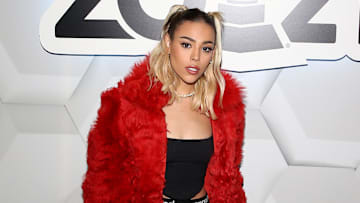 Danna Paola en el Gift Lounge de los Latin Grammy