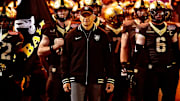 Army West Point Head Coach Jeff Monken during the Radiance Technologies Independence Bowl Saturday evening, December 28, 2024, at Independence Stadium.