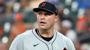 Jun 12, 2025; Baltimore, Maryland, USA; Detroit Tigers pitcher Tarik Skubal 