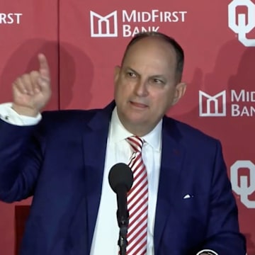 Oklahoma athletic director Joe Castiglione