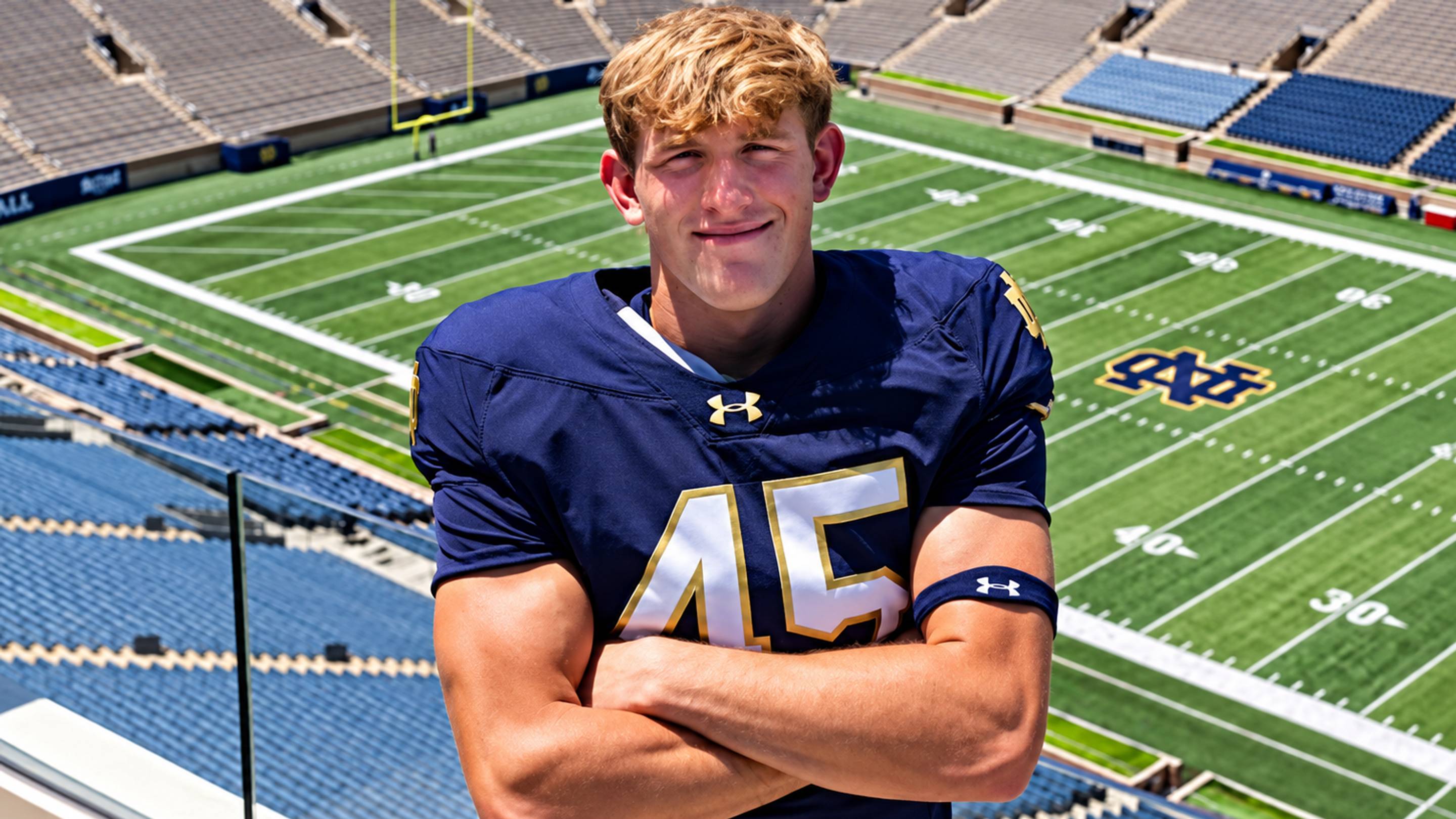 Eight Hours at a Time: How Sean Kraft Snapped His Way to Notre Dame