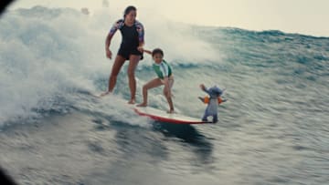 (L-R) Sydney Agudong as Nani, Maia Kealoha as Lilo and Stitch in Disney’s live-action LILO & STITCH. Photo courtesy of Disney. © 2025 Disney Enterprises Inc. All Rights Reserved.