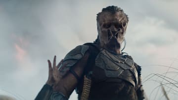 Dimitrius Schuster-Koloamatangi as Dek in 20th Century Studios' PREDATOR: BADLANDS film.