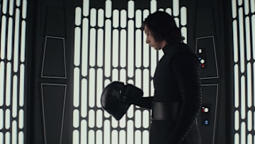 Star Wars: The Last Jedi..Kylo Ren (Adam Driver)..Photo: Lucasfilm Ltd. ..© 2017 Lucasfilm Ltd. All Rights Reserved.