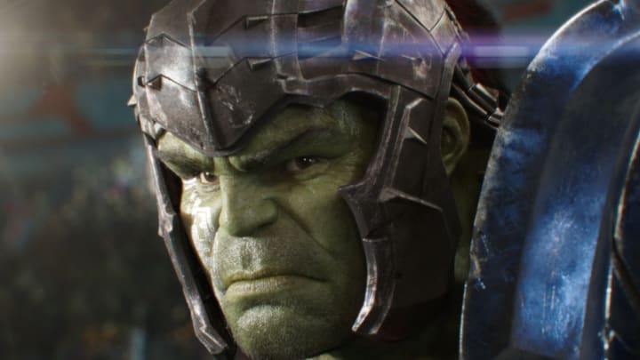 Mark Ruffalo as The Incredible Hulk in Thor: Ragnarok.