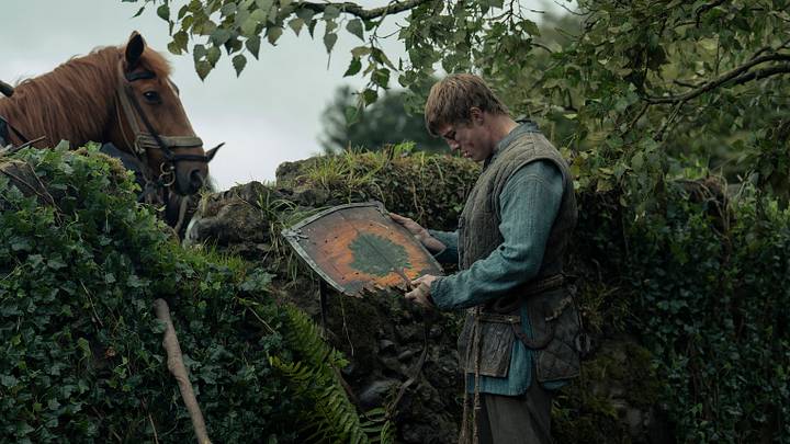 Peter Claffey as Dunk in A Knight of the Seven Kingdoms.