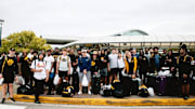Mizzou football on their annual team service trip, this year to Harmons, Jamaica. 