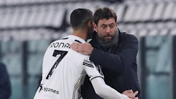 Cristiano Ronaldo Andrea Agnelli