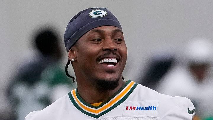 Green Bay Packers running back Josh Jacobs