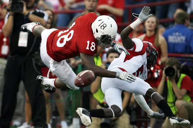 Nebraska Cornhuskers receiver Menelik Holt
