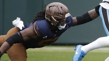 Quarterbacks have eluded the grasp of Green Bay Packers defensive end Rashan Gary.
