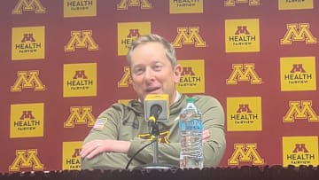 Niko Medved's postgame press conference after Minnesota's win over Green Bay on Saturday.