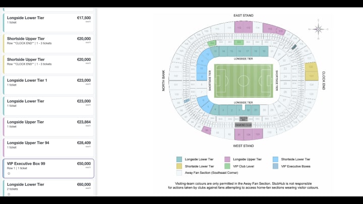 Stubhub tickets