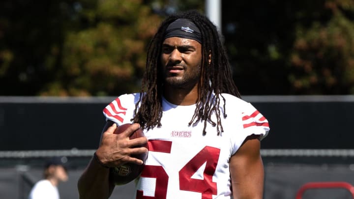 Linebacker Fred Warner is set to captain what looks to be another fierce 49ers defense this season.