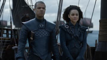 Missandei and Grey Worm in Game of Thrones
